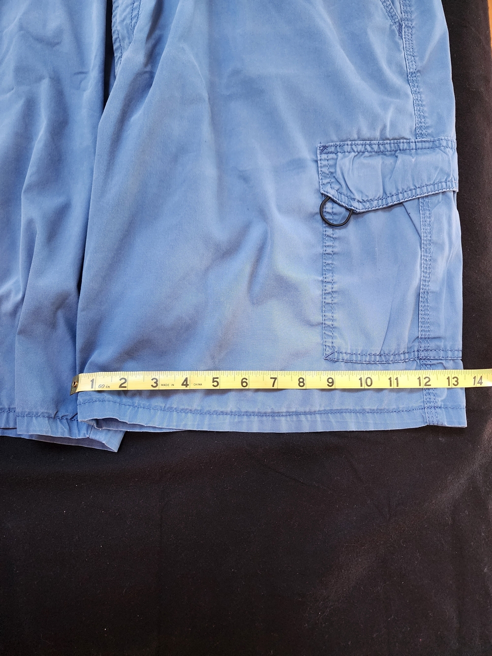 Wrangler Men's Light Blue Cargo Shorts. Size 40, Good Condition - Picture 10 of 10